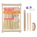Wooden Weaving Loom, Multi-Craft Weaving Frame to Handcraft for Kids and Beginners, 15.711.8in/ 4030cm