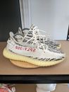 Adidas Yeezy 350 V2 Sneakers Mens Size 10 Zebra Shoes Kanye West Trainers