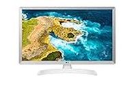 Ecran TV LG 27.5 - LED - HD - Blanc - 16:9 - HDMI - USB 2.0 - Haut-parleurs intégrés - Bluetooth - Wi-Fi - WebOS - Tuner TNT