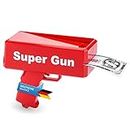 El revólver de Juguete Super Money Gun Party dispara Billetes de dólar Falsos para una diversión Suprema