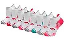Saucony Women s Performance Heel Tab Athletic (8 & 16 Pairs) Running Socks, White Assorted Pairs), Small-Medium US