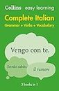 Easy Learning Italian Complete Grammar, Verbs and Vocabulary (3 books in 1): Trusted support for learning (Collins Easy Learning) (English Edition)