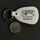 Nueske's Bacon Wittenberg Wisconsin White Keychain Key Ring #42641