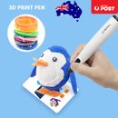 3D Printing Pen 20 Color PCL Filaments DIY Crafting Doodle Drawing Gift