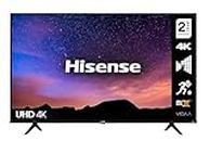 HISENSE 65A6GTUK (65 Inch) 4K UHD Smart TV, with Dolby Vision HDR, DTS Virtual X, Youtube, Netflix, Freeview Play and Alexa Built-in, Bluetooth and WiFi (2021 NEW), Operating System VIDAA