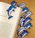 DOLPHIN Bookmarks (Set of 10) Bookmarks for kids, teens & children of all ages! School Student Incentives Library incentives Reading Incentives Party Favor Prizes- Classroom Reading Awards & Promotions