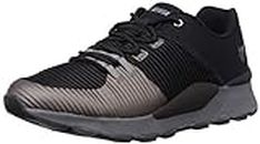 2GO Men's Black Multisport Training Shoes - 9 UK/India (43 EU) (EL-GFW033-S9Black/Grey)