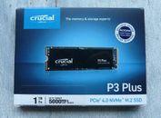 Crucial P3 Plus 1TB (1.000GB) M.2 PCIe Gen4 NVMe Interne SSD M2 5000MB/s #H