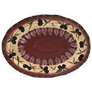 JCPenney Tuscan Dreams 20" Oval Serving Platter