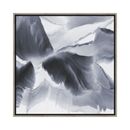 Theodore Alexander Inverted Floweret 2 by Kate Blacklock - Single Picture Frame Print on Canvas in Gray | 45.7 H x 45.7 W x 2.38 D in | Wayfair