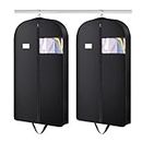 Generic 2PCS 43"" Gusseted Hanging Garment Bags for Storage and Travel