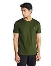 DAMENSCH Men's Overall T-Shirt (Dam-SLD-BATEES-MUN-S_Mountain Green_S)