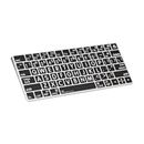 Logickeyboard LogicSkin Apple Magic Keyboard Cover with White-on-Black Large Print (Ameri LS-LPRNTWB-MAGC-US