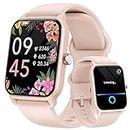 Fitpolo Smart Watch for Women Android & iPhone, Alexa Built-in [1.8" HD Screen] IP68 Waterproof Fitness Watch with Bluetooth Call (Answer/Make), Heart Rate/Sleep/SpO2 Monitor, 105+ Sports Trackers