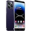 PrzSay Cheap Mobile Phone, 5.0" IPS Display, Android 9.0, Dual SIM, Dual Cameras, 1GB RAM+16GB ROM (Expandable to 128GB), Support: WiFi, Bluetooth, GPS 3G Smartphone (i14Pro-Purple)