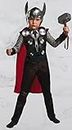 FIERWARZ Hosiery Fabric Thor Avenger Superhero Costume For Kids Halloween Dress Fancydress Birthday Gift | Cosplay Bodysuit for Boys and Girls (7-8 Years), A Thor