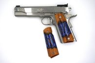 1911 Madera Exótica y Imitación Azul Egipcia Perla Kimber Colt S&W Remington  