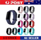 For Fitbit Charge 3 / 4 Watch Band Replacement Silicone Bracelet Wrist Strap AUS