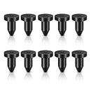 10 Pcs Kayak Drain Plug Kayak Plugs Kayak Scupper Plug Rubber Silicone Scupper Plugs Holes Stopper for Boat Canoe Boat Accessories Bung for Fishing Boats Universal Replacement Kayaks Stoppers (Black)