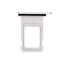 MrSpares SIM Card Tray Slot Replacement Part Compatible for iPhone 11 : Silver