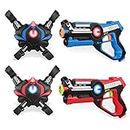 Kidpal Laser Tag, Laser Gun with Vest for Home Game, Lazer Tag Set with Gun for Kids Boy & Girl Toys Age 6 7 8 9 10 11 12+ Best Choice Laser Blaster Infrared Laser Tag Game Indoor Outdoor