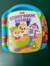 Laugh &Learn Fisher Price Story Book Rhymes Toddler Baby Activities Musical