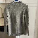 Madewell Sweaters | Madewell - Gray Northfield Mockneck Knit Sweater - Xs | Color: Gray | Size: Xs