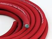 KnuKonceptz KCA Kable 4 Gauge Battery Power Ground Wire Cable Red (5M)…