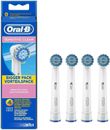 Cabezales de cepillo de dientes de repuesto Sensitive Clean 4/8/12X para Oral-B adulto suave