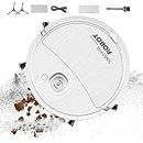 Robot Vacuum and Mop - Rechargeable Mopping and Sweeping Smart Robot Vacuum - Home Appliance for Bedroom, Dining Room, Living Room, Balcony, Kitchen, Corridor Rowces