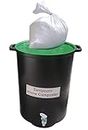 SAMPOORN HOME COMPOSTER- A PRODUCT OF SAMPOORN ZERO WASTE PRIVATE LIMITED is an Aerobic Composting Kit (One 35 Litre Composter with Green Lid and Accessories)