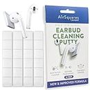 AirSquares Earbud Cleaning Putty - The Original - AirPod Cleaner Kit | Remove Wax, Dirt & Gunk from The Speaker Grille & Other Surfaces of AirPods, Earbuds & Tech Devices (24-Pack)