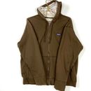 Patagonia Full Zip Heavy Sweatshirt Hoodie Jacket Medium Brown Workwear