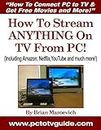 How To Connect PC to TV & Get Free Movies and More!