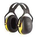 3M Peltor X2AC1 X2 Earmuff; Ear Defender, Hearing Protection against noise levels in the range of 94-105 dB (SNR: 31dB) e.g. power tools, Pack of 1, Black/Yellow, Adult - Standard