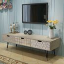 TV Cabinet with 3 Drawers 120x40x36  Grey L7B3