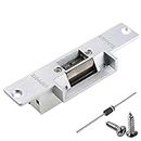 UHPPOTE Electric Strike Fail Secure NO Mode Lock a Part for Access Control Wood Metal Door