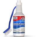 Clean-eez - Grout-eez Super Heavy-Duty Grout Cleaner Easy and Effective. Destroys Dirt and Grime with Ease. Safe for Colored Grout. Single Bottle and Handheld Options Available. 32 Ounce