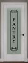 PANTRY VINYL WALL DECAL GLASS DOOR KITCHEN LETTERING STICKER HOME DECOR FARM 24"