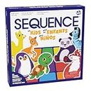 SEQUENCE for Kids Trilingual - The 'No Reading Required' Strategy Board Game for Kids with French and Spanish Instructions (Package May Vary)