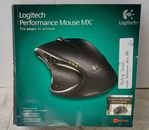 Logitech 910-001105 Performance Wireless Mouse MX Optical Laser Black Sealed