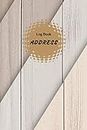 Address Log Book: Wooden floorboard design Notebook perfect for keeping information your customer/personals with Tabbed in Alphabetical Order (Vol.1)