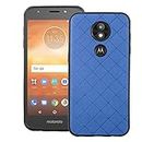 Phone Case for Motorola Moto E5 Play Slim Soft Rubber Case,Shock Resistant Rugged Lightweight Flexible Anti-Slip Slim Fit Full Body Protective Rubber Phone Cover for MotoE5Play E 5 Gen Dark Blue