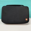 Nintendo DS / 3DS System & Game Carrying Case Travel Bag Lite XL Black & Orange