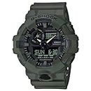 G-Shock GA-700UC, Olive Green, One Size, Casual
