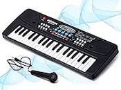 ROYALDEALS - RD Royaldeals-Rd Key Electric Piano Keyboard Musical Toy,Plastic (Bf430A1) ,Multicolor
