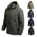 Men Hooded Coat Sport Hiking Windbreaker Jacket Casual Outwear Streetwear New