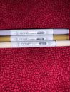 3pc Copic CIAO Markers-Set W-3 Warm Gray #3, Y28 Lionel Gold, BV23 Gray Lavender