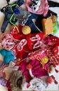 18 Inch Girl Doll Shoes Clothing Coat Umbrella Picnic Accessories Lot 30+ Items