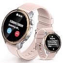 Smart Watch, Bluetooth Activity Tracker with Stress/Heart Rate/SpO2 Monitor, 120+ Sports Waterproof Fitness Smartwatch with Call and Text for Android iOS, 1.39'' Touch Screen Health Watches for Women